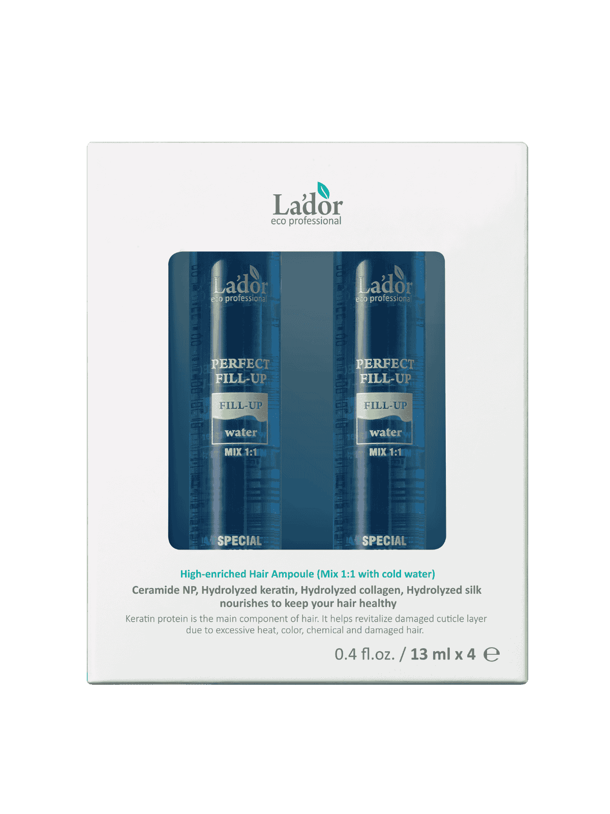 LADOR Perfect Hair Fill-Up 4x13ml