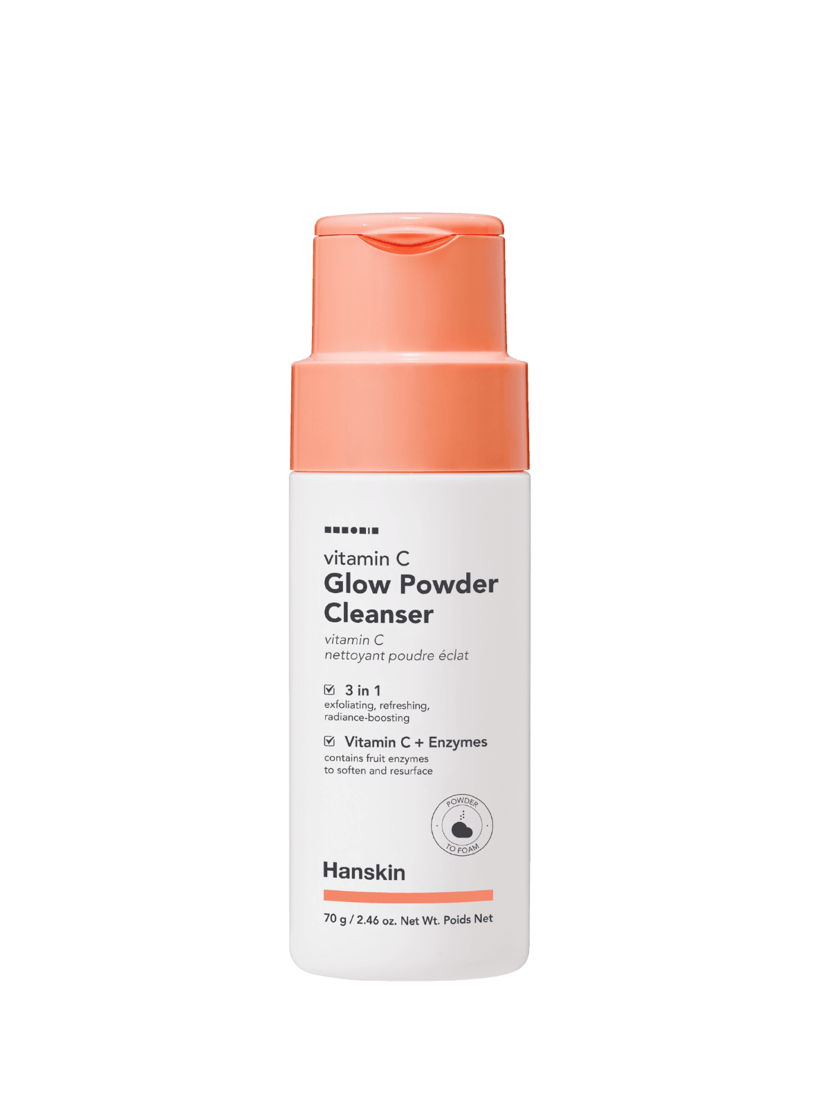 HANSKIN Vitamin C Glow Powder Cleanser