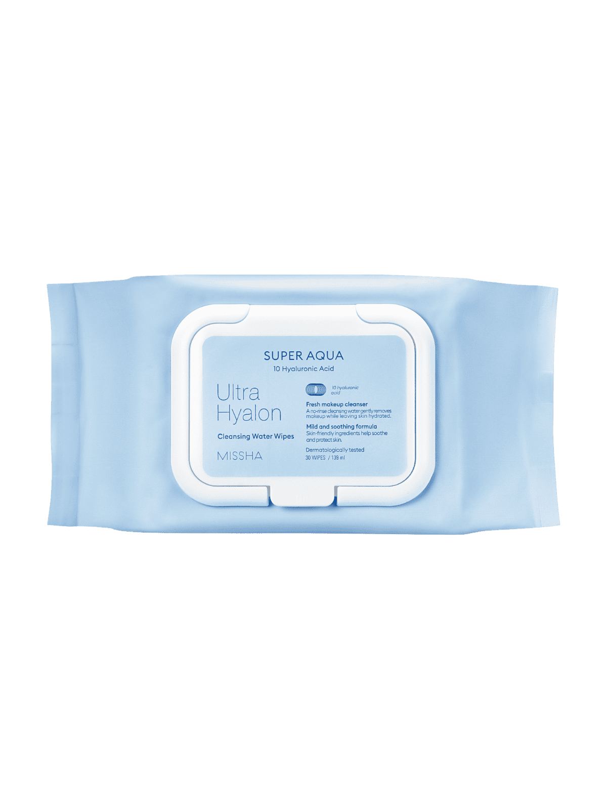 MISSHA Super Aqua Ultra Hyalron Cleansing Water Wipes