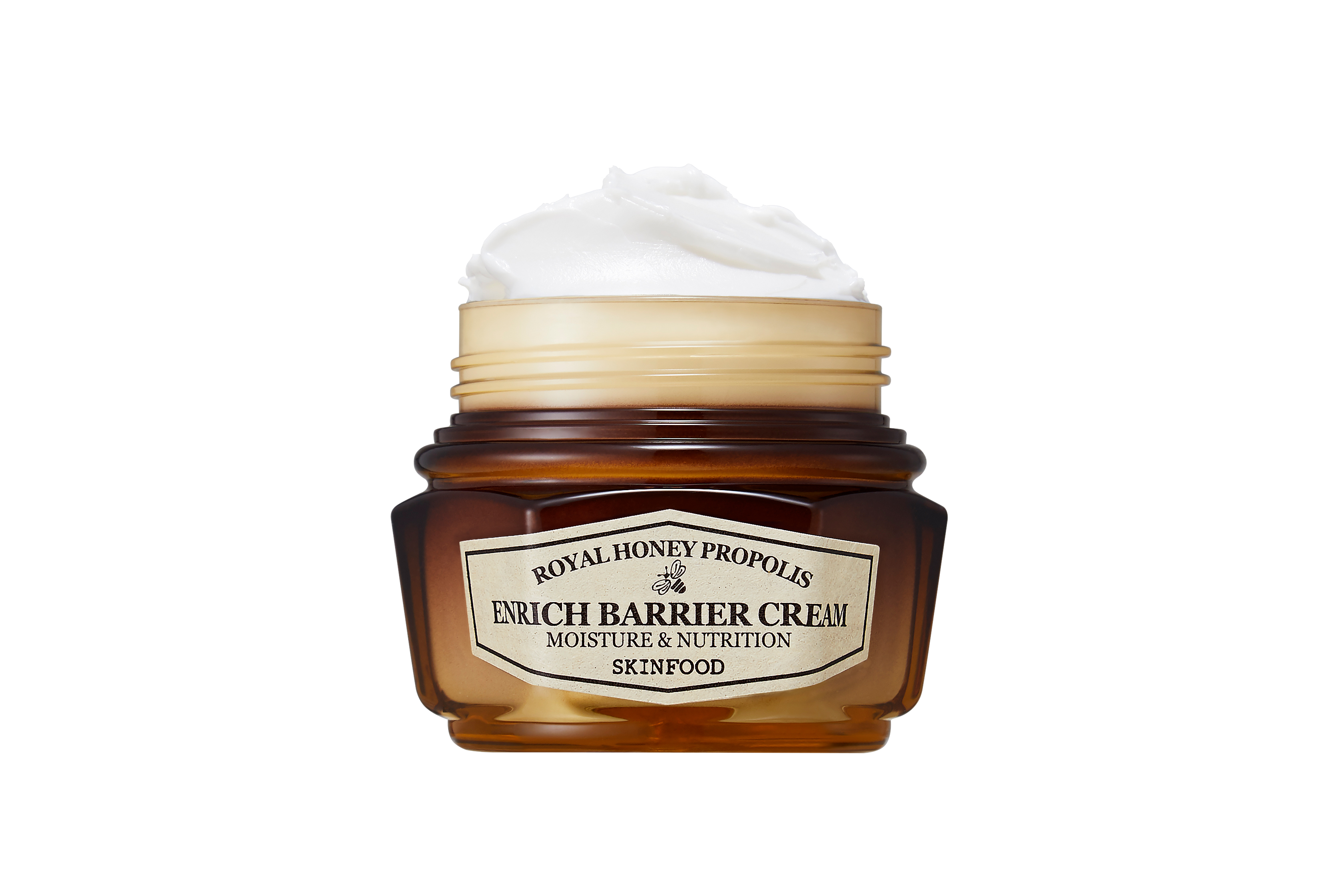 Eine Creme der Marke Skinfood mit Propolisextrakt und Gelée Royal