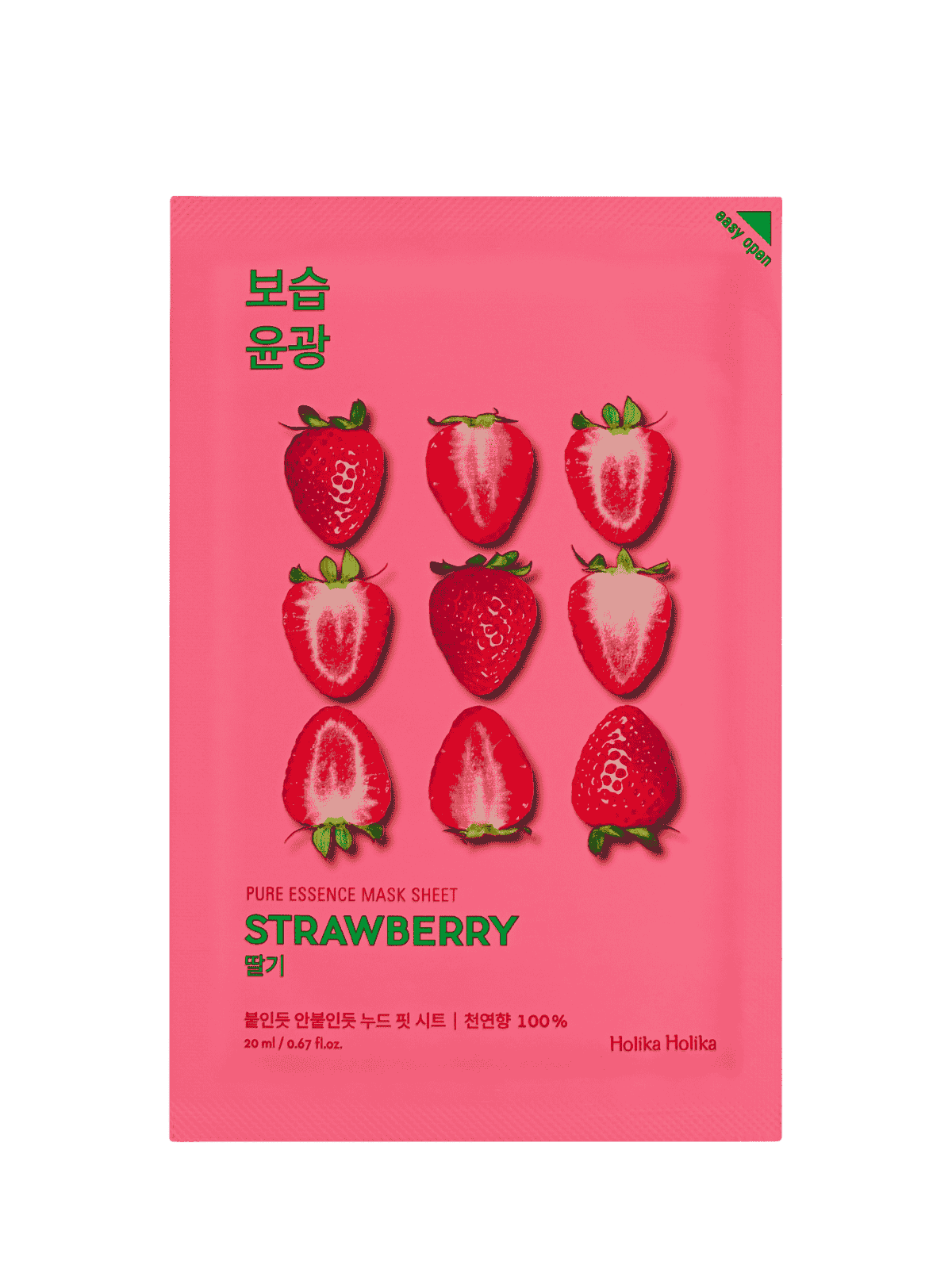 HOLIKA HOLIKA Pure Essence Mask Sheet - Strawberry