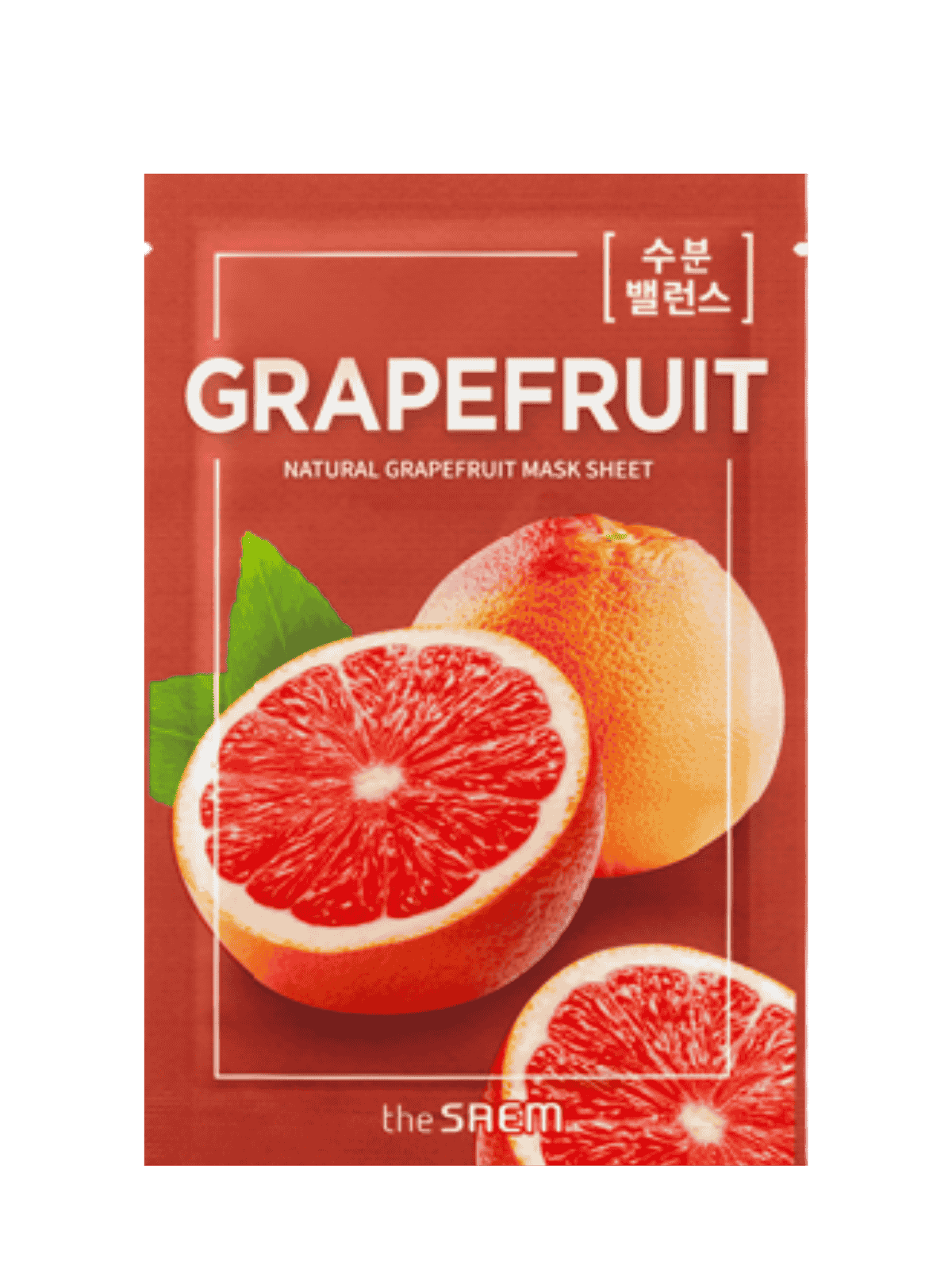 THE SAEM Natural Grapefruit Mask Sheet
