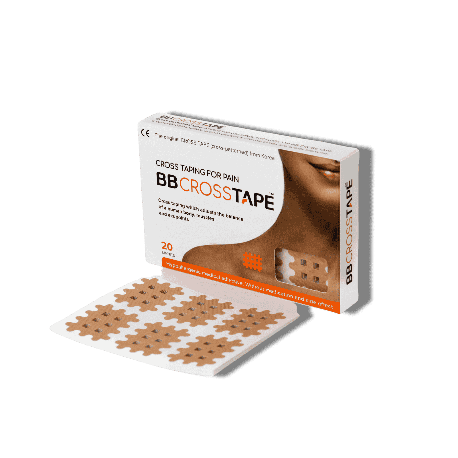 BBTAPE Cross Tape-R Beige-B