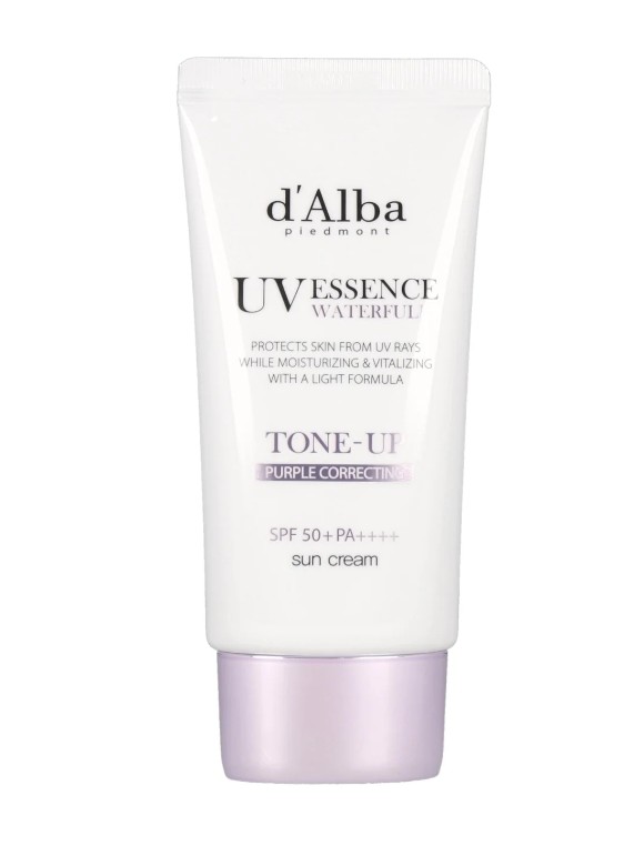 DALBA Waterfull Tone-Up Sun Cream (Purple)