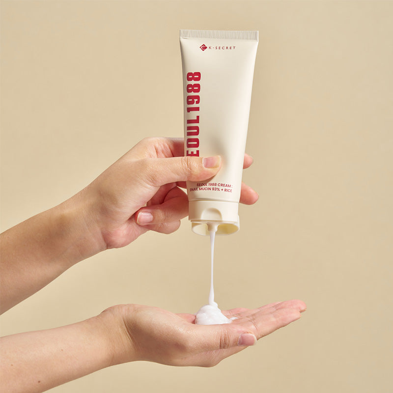 KSecret Seoul 1988 Cream: Snail Mucin 93% + Rice