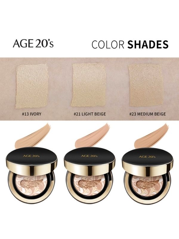 AGE20s Signature Essence Cover Pact Intense Cover plus Refill