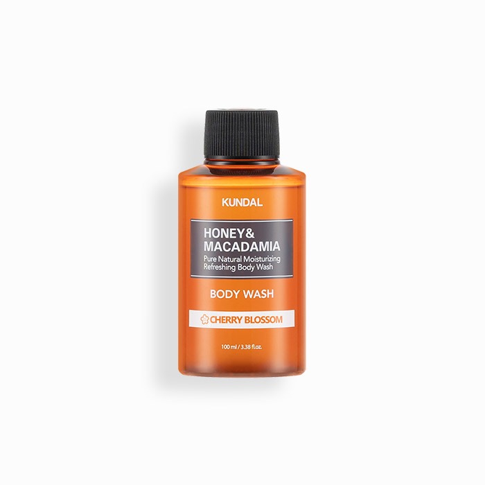 KUNDAL Honey & Macadamia Body Wash Cherry Blossom 100ml