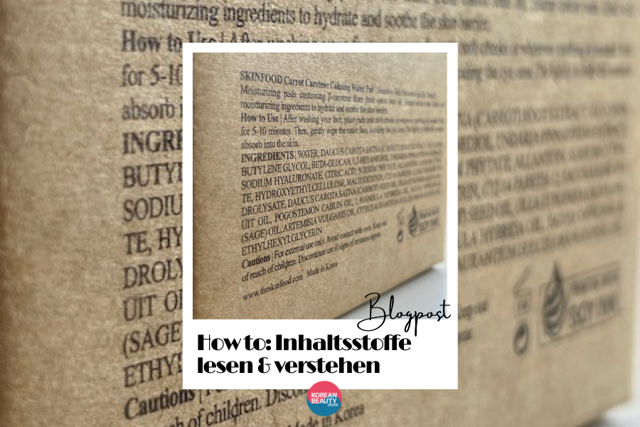 How to: Inhaltsstoffe lesen & verstehen