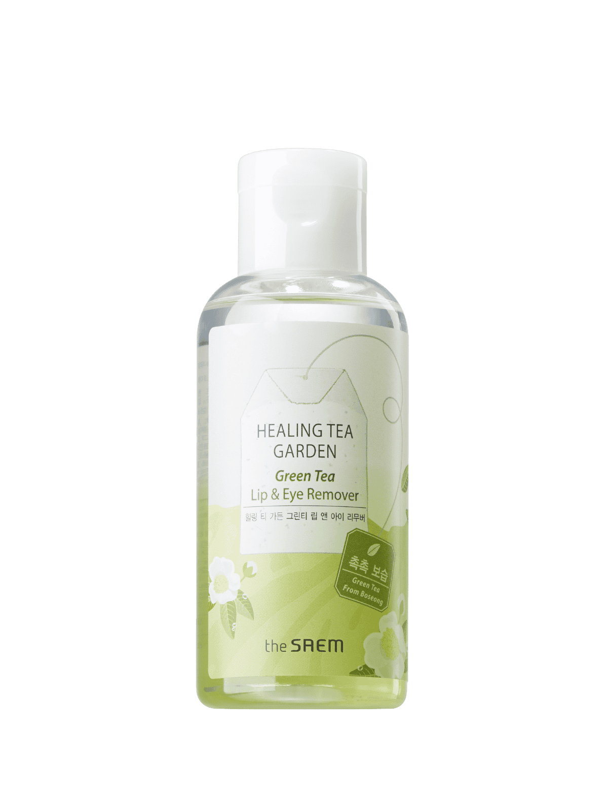 THE SAEM Healing Tea Garden Green Tea Lip & Eye Remover