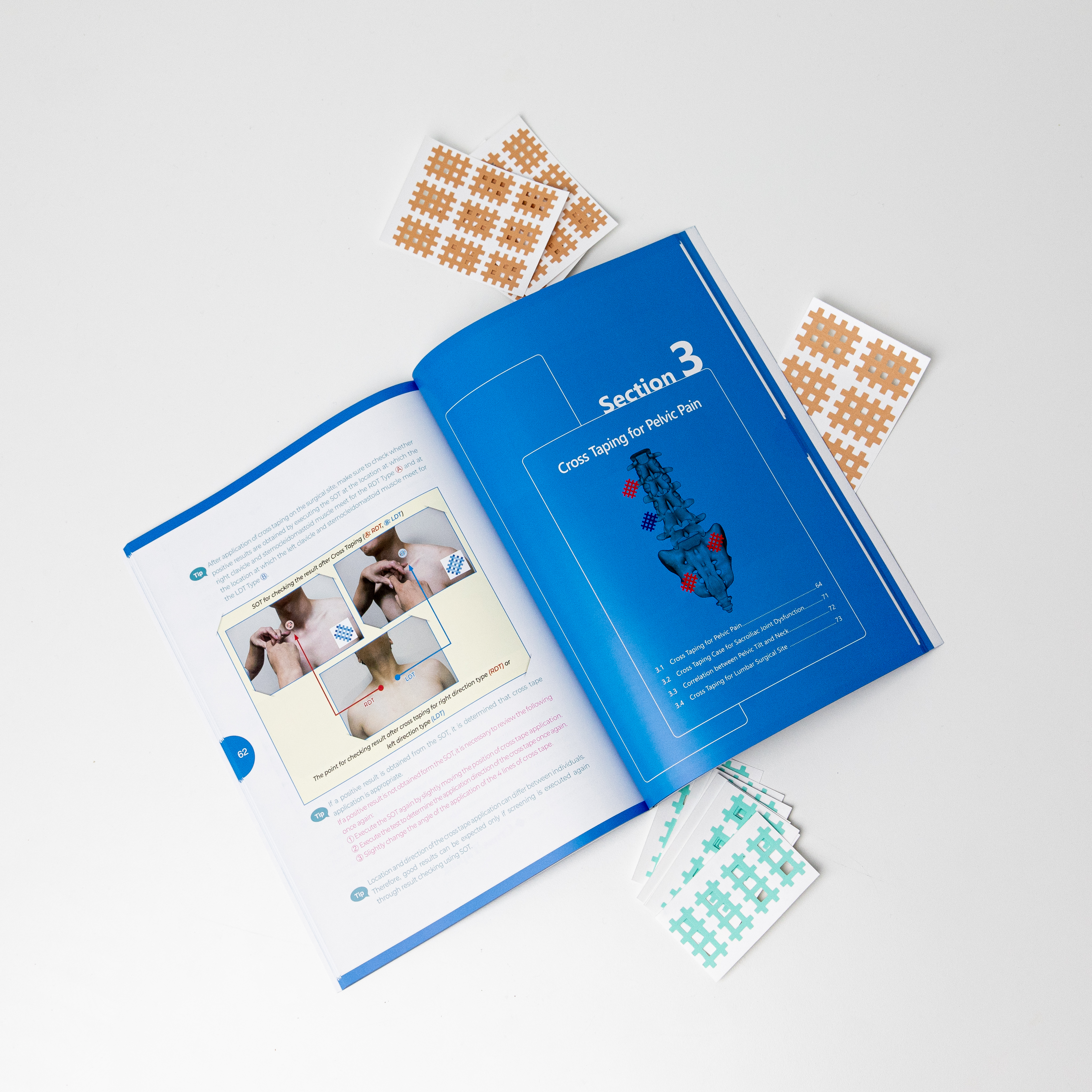 WETAPE Cross Taping Book Basic Theory / Neck & Pelvis (Englisch)