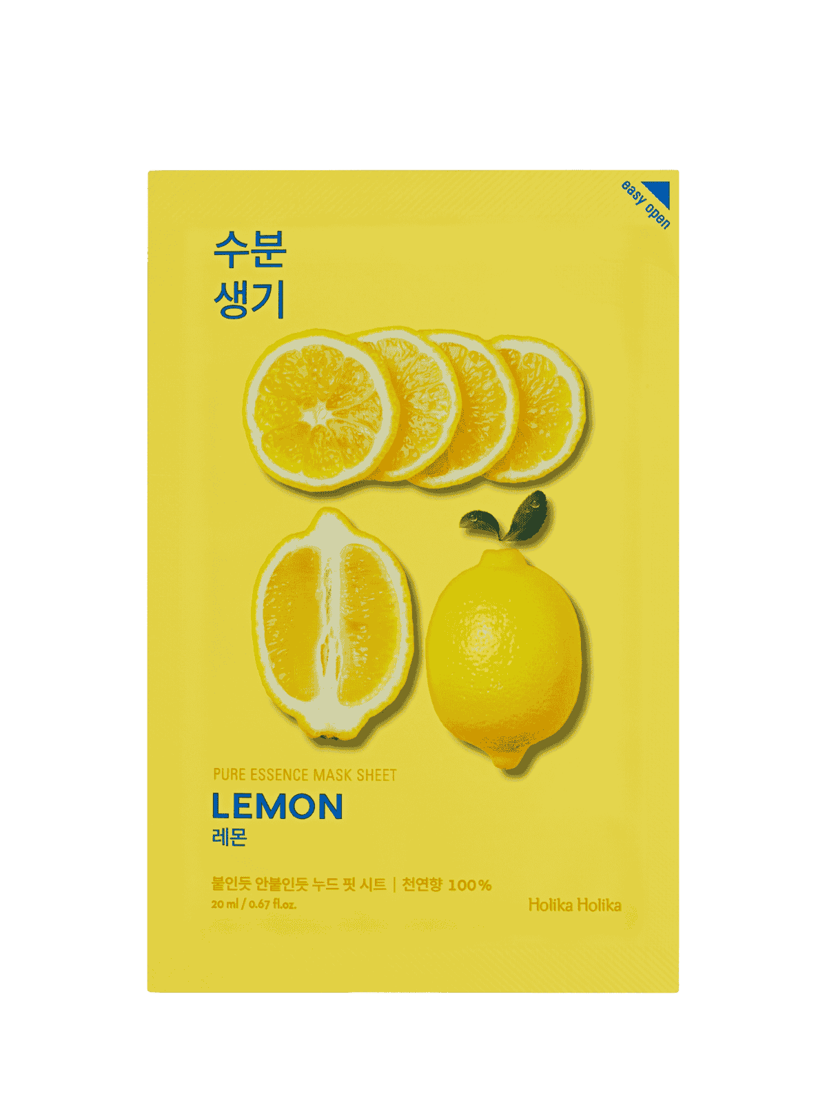 HOLIKA HOLIKA Pure Essence Mask Sheet - Lemon