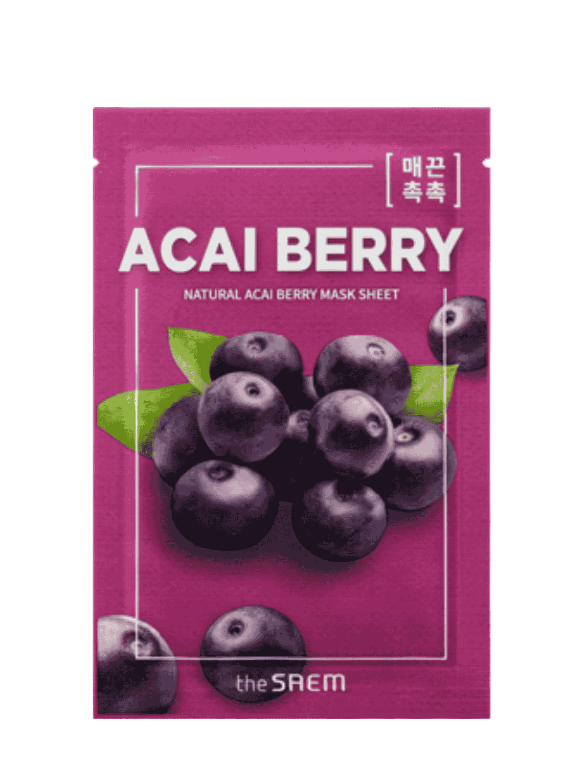 THE SAEM Natural Acai Berry Mask Sheet