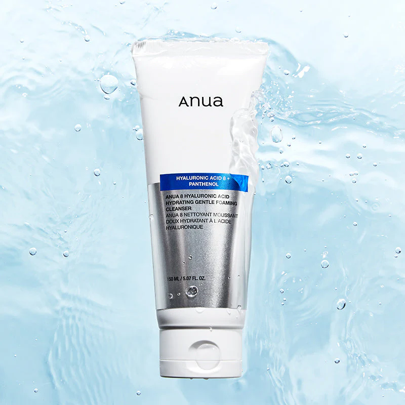 ANUA Hyaluronic Hydrating Gentle Foaming Cleanser
