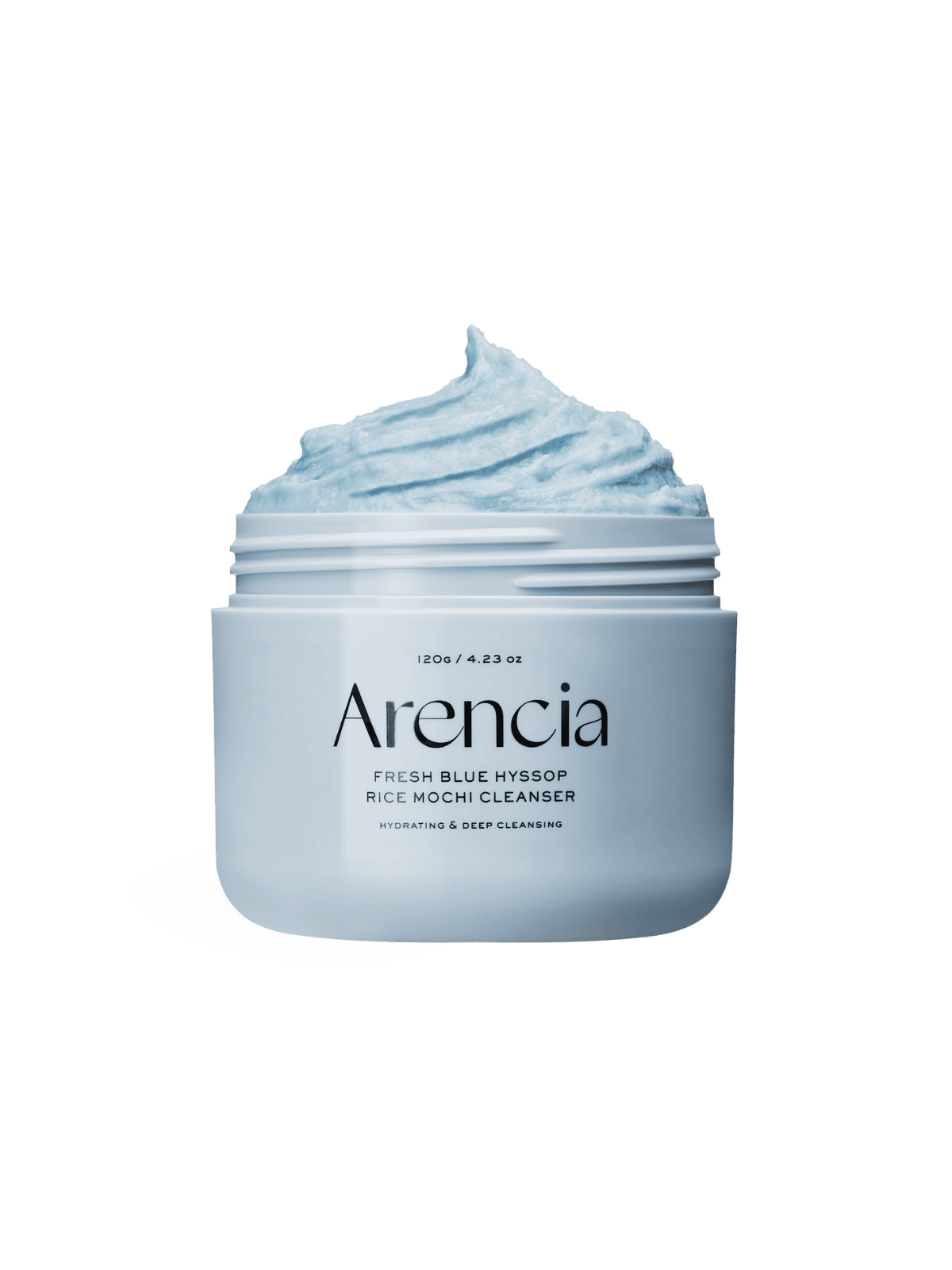 Arencia Fresh Blue Hyssop Rice Mochi Cleanser 120g