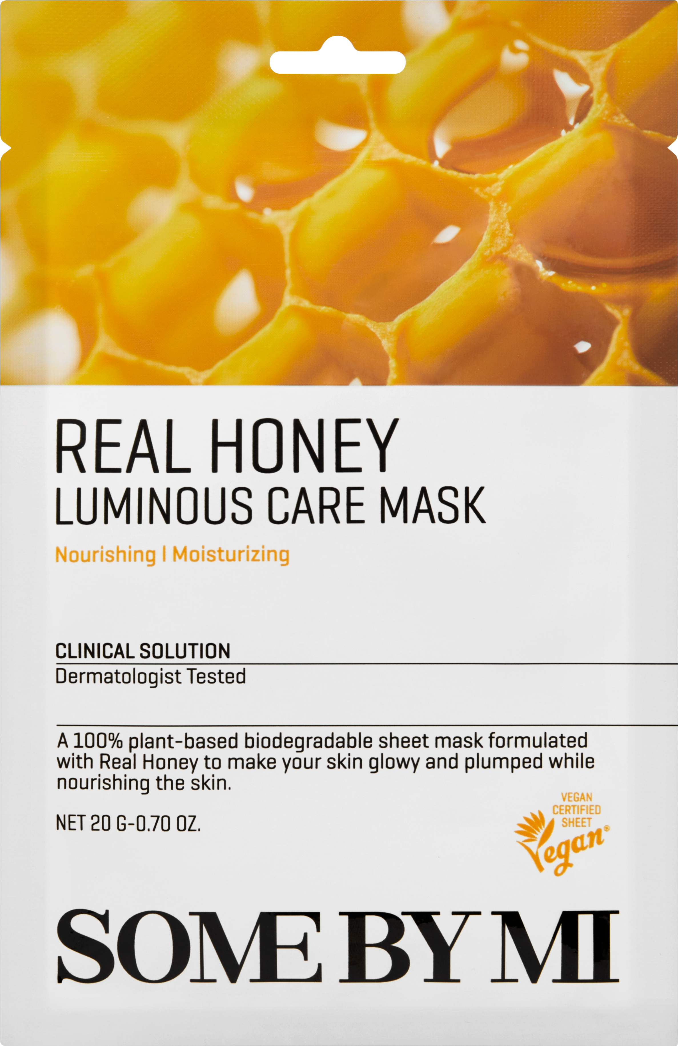 SOMEBYMI Real Honey Luminous Care Mask