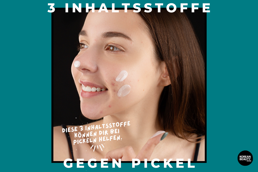 3 Inhaltsstoffe die bei Pickeln helfen können