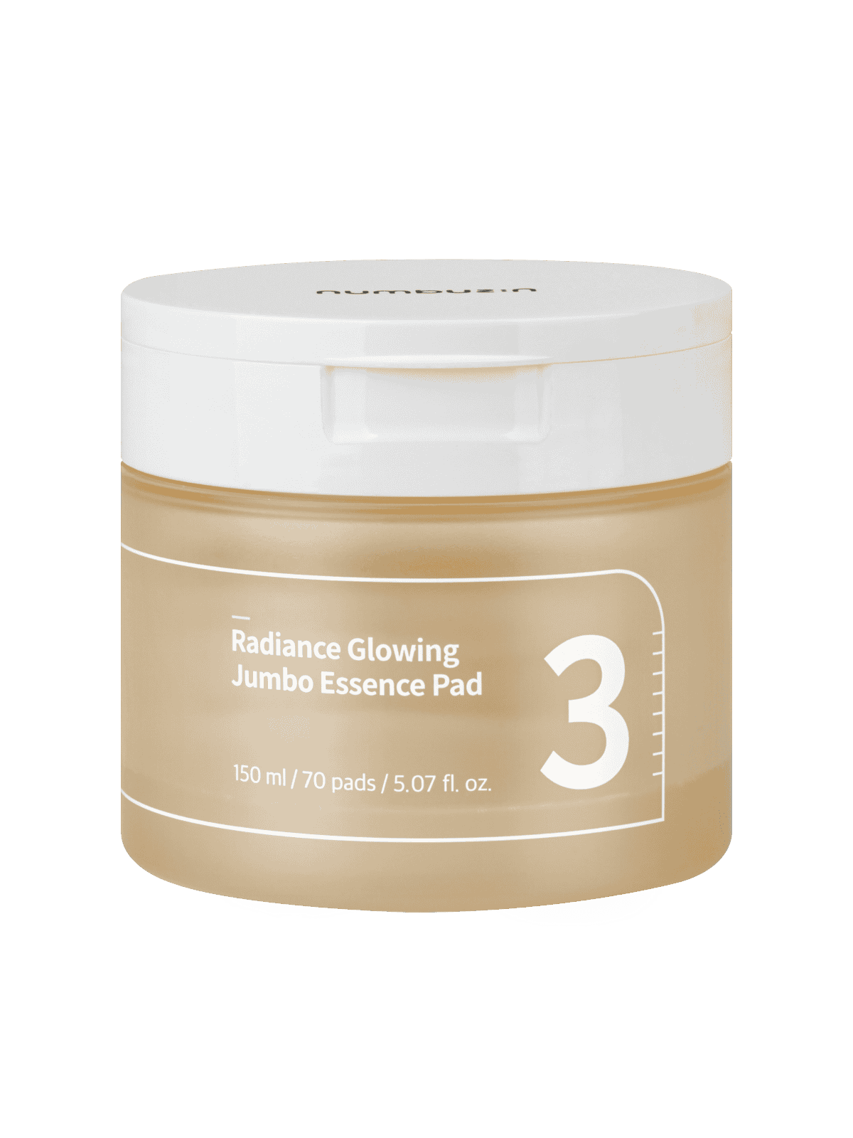 Numbuzin No.3 Radiance Glowing Jumbo Essence Pad
