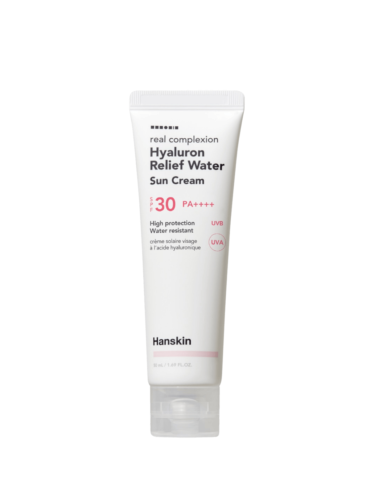 HANSKIN Real Complexion Hyaluron Relief Water Sun Cream SPF30