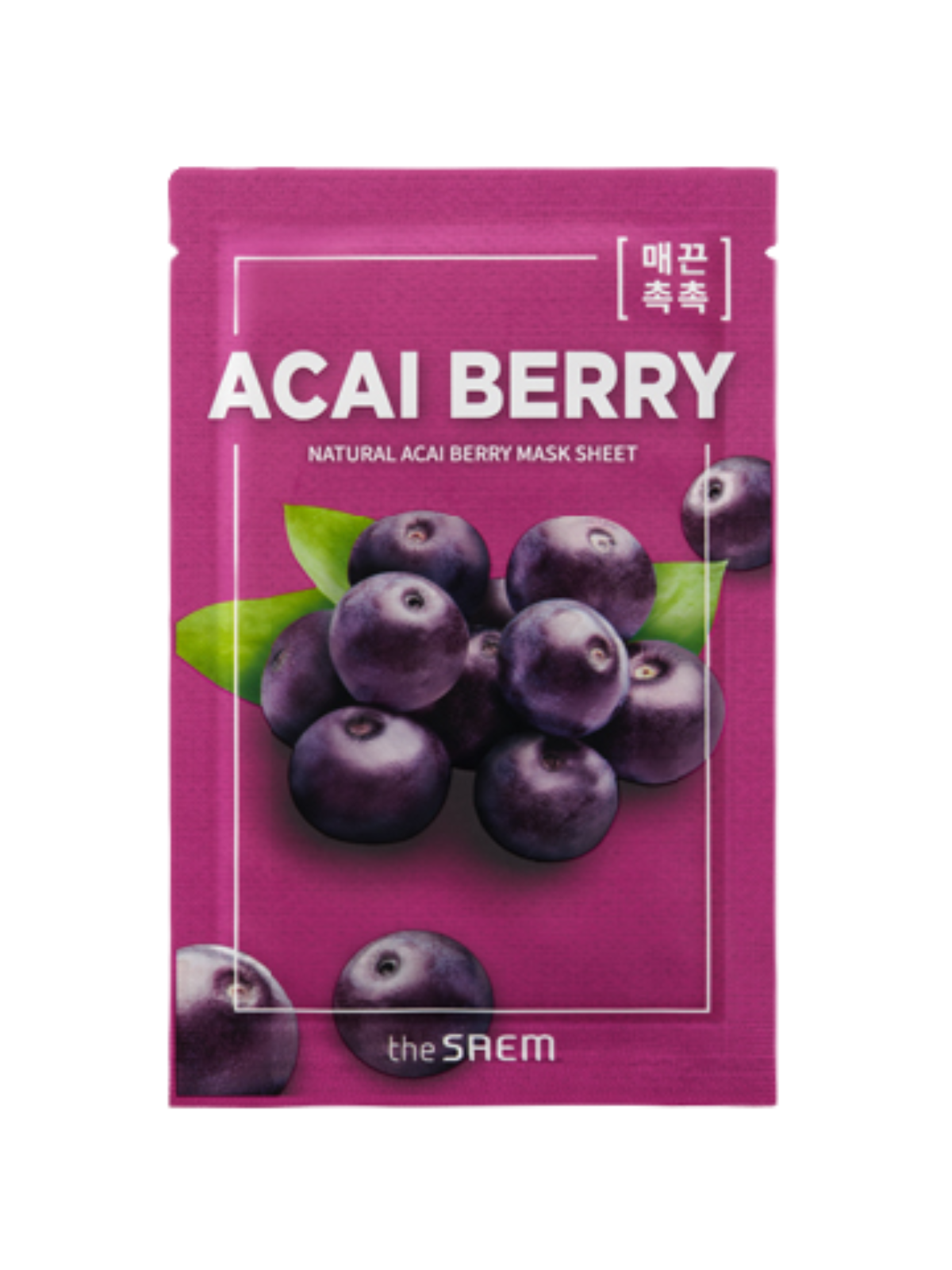 THE SAEM Natural Acai Berry Mask Sheet