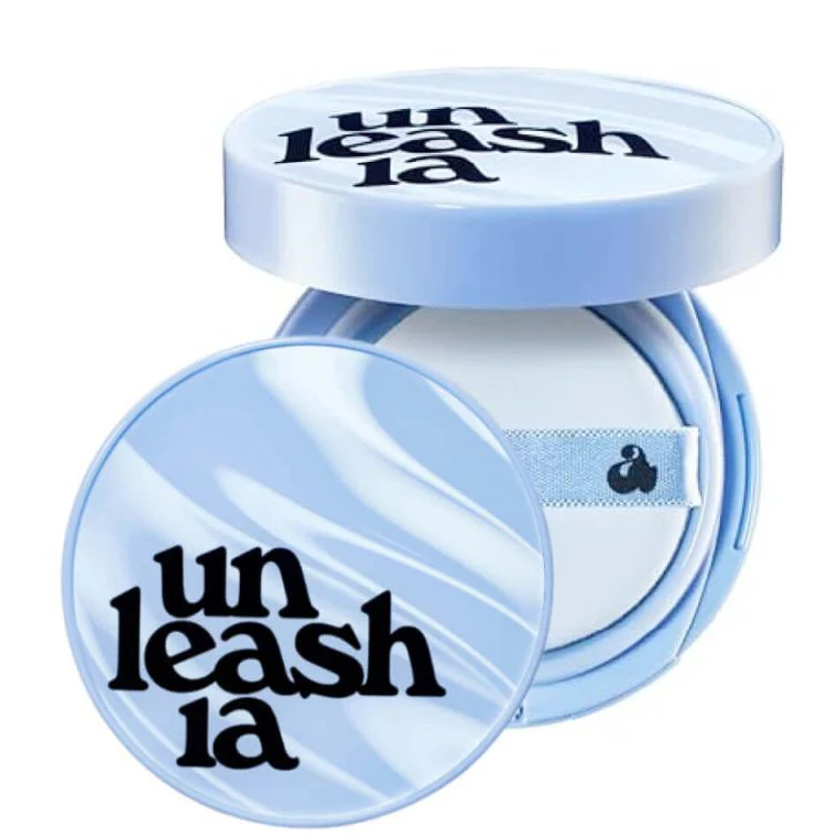 UNLEASHIA Babe Silk Baby Blue Cushion