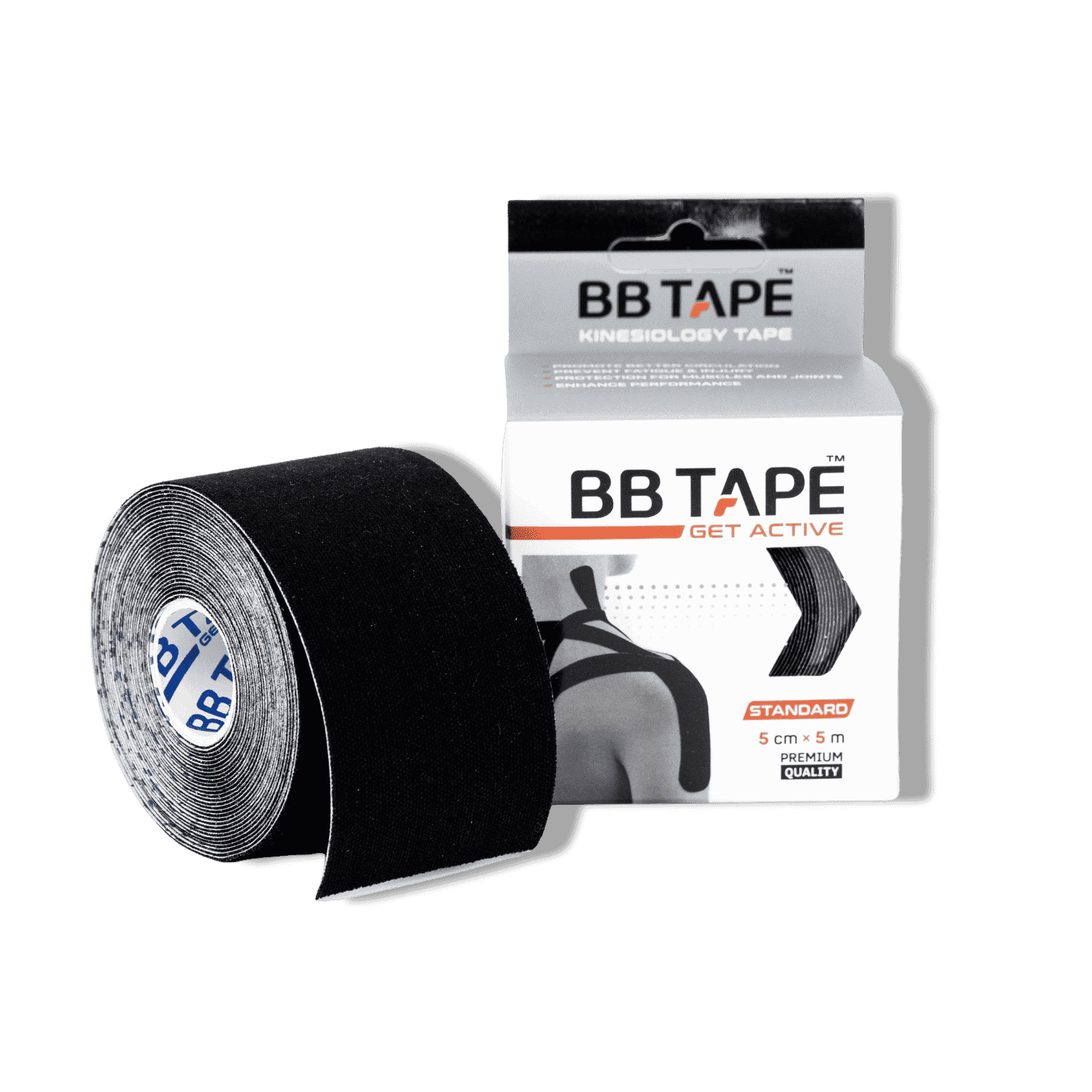 BBTAPE Standard Plain Black