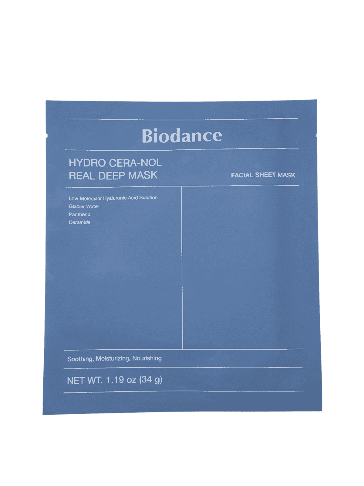 BIODANCE Hydro Cera Nol Real Deep Mask (1pcs)