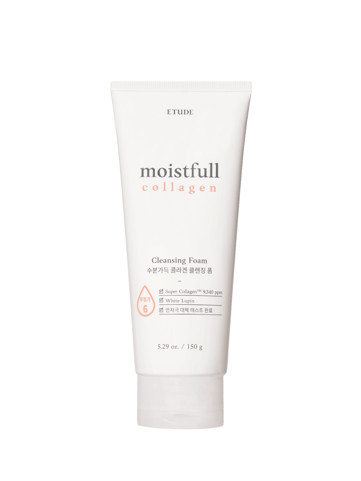 ETUDE Moistfull Collagen Cleansing Foam EXP