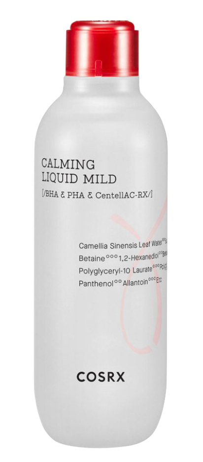 Ein beruhigender Tojner der Marke Cosrx mit BHA, PHA und Centella