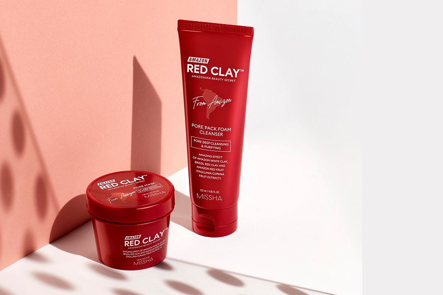 Lehm als Oil Controller – MISSHA Amazon Red Clay