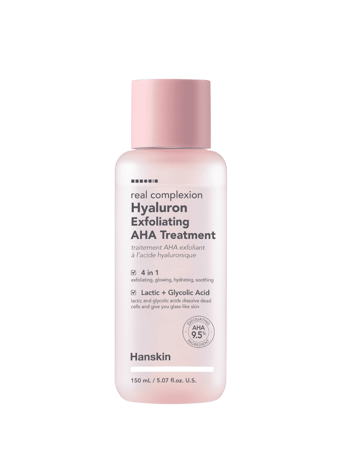 HANSKIN Real Complexion Hyaluron Exfoliating AHA Treatment
