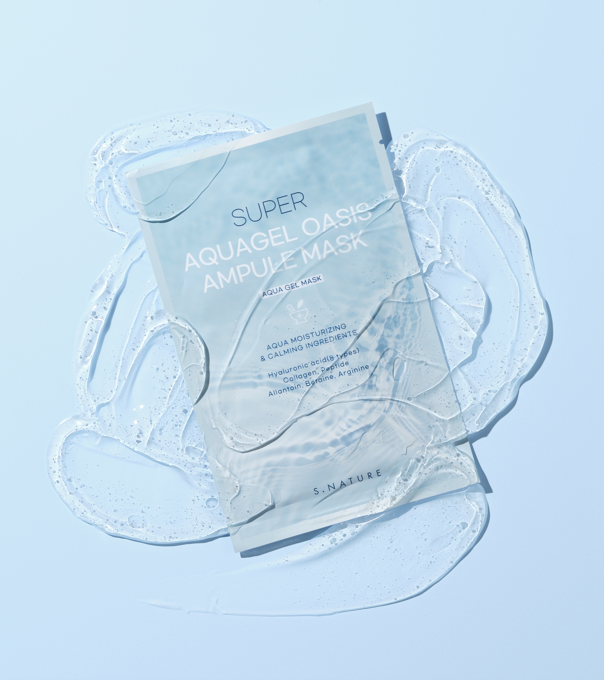 S.Nature Super Aquagel Oasis Ampule Mask 1pcs