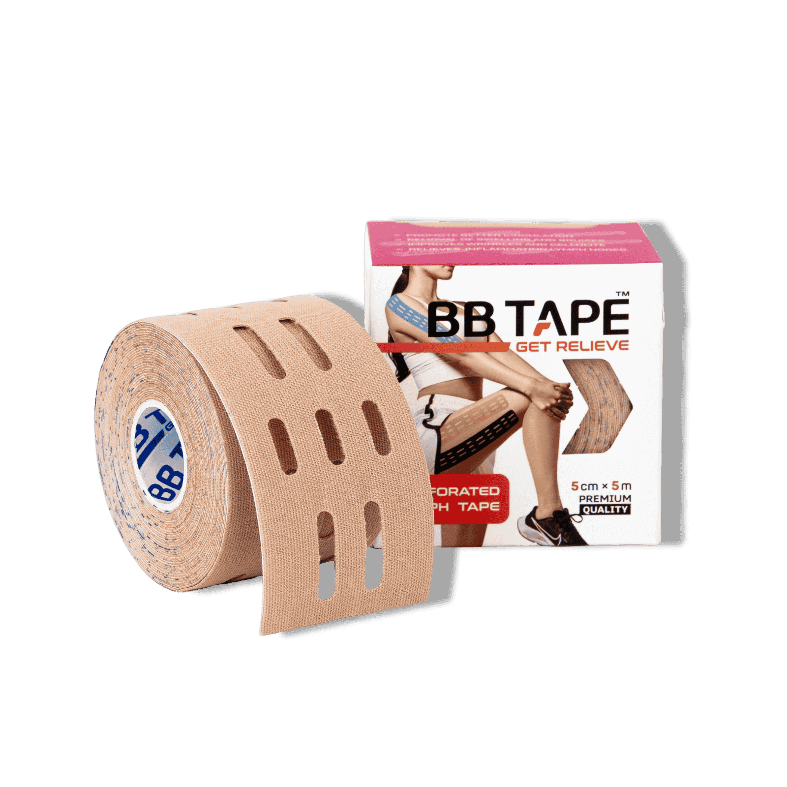 BBTAPE Lymph Tape Beige / Perforated