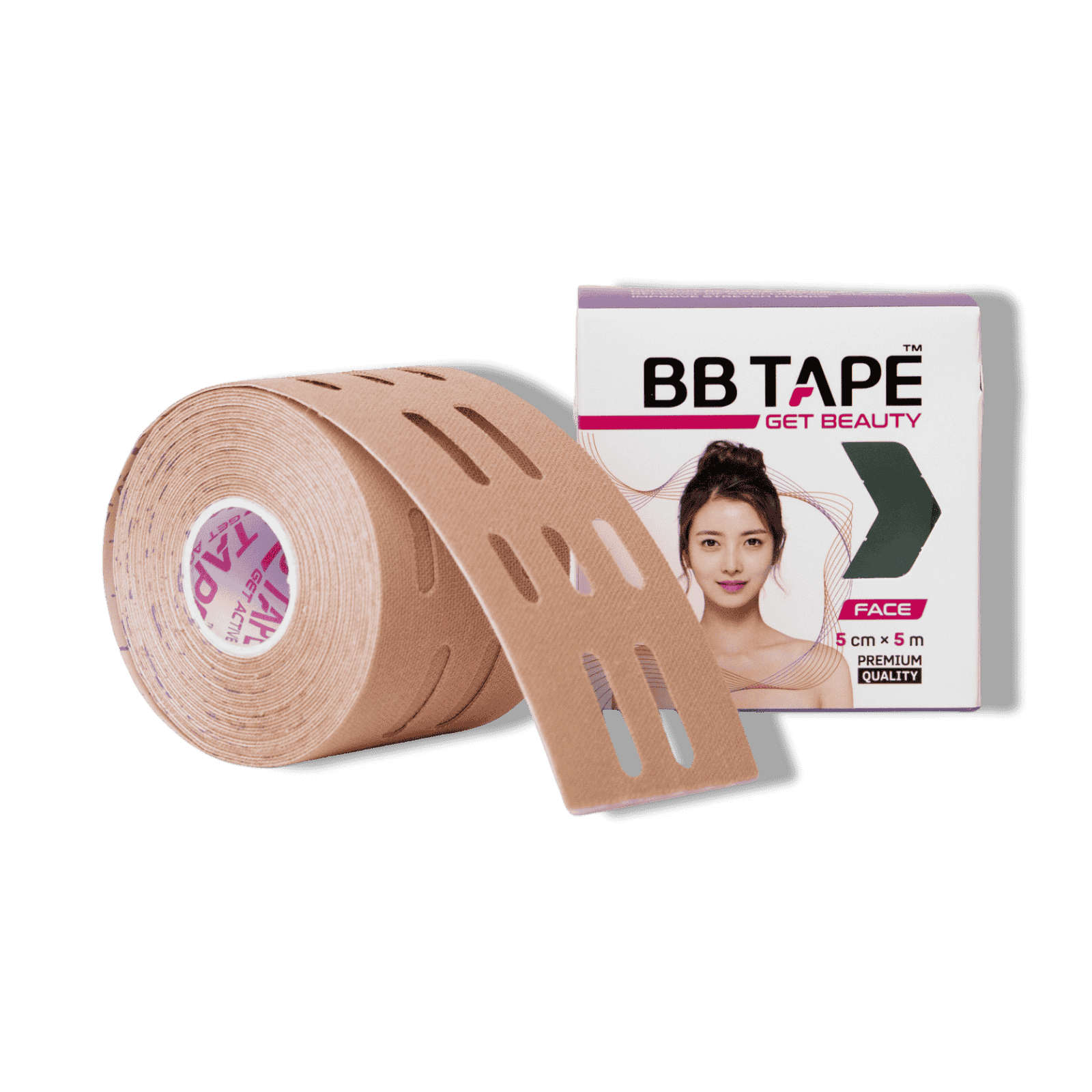 BBTAPE Face Tape Perforated 5cm