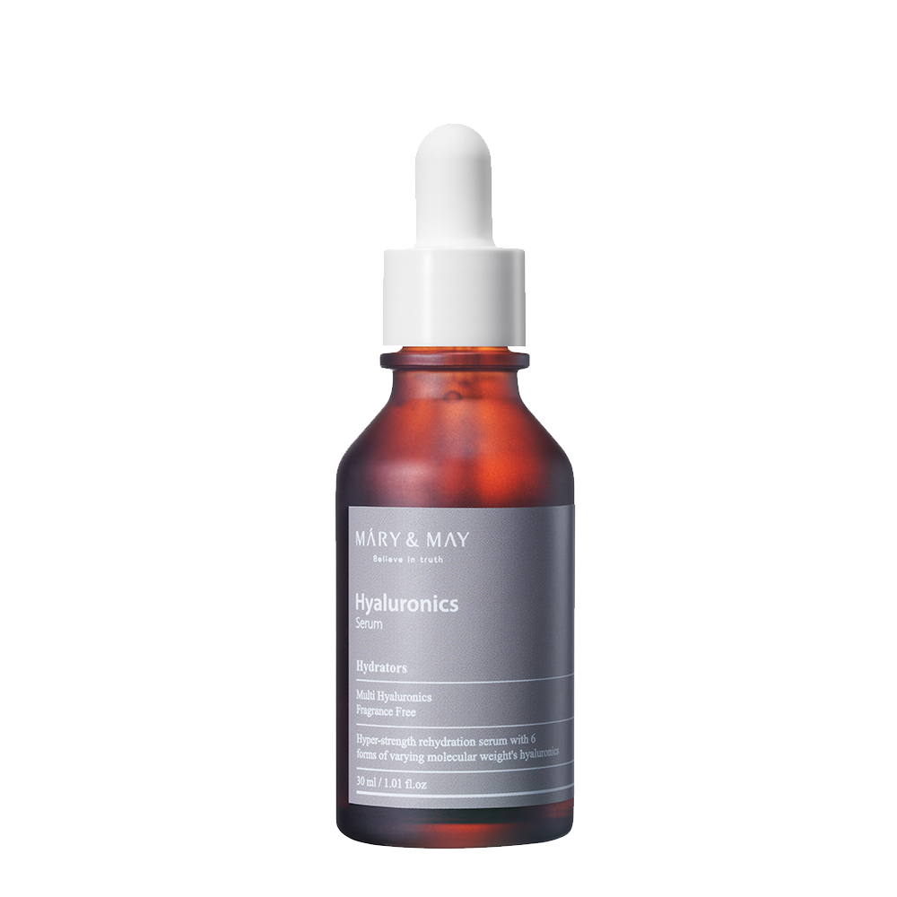 Ein feuchtikeitsspendendes Serum mit Hyaluronsäure der Marke Mary & May