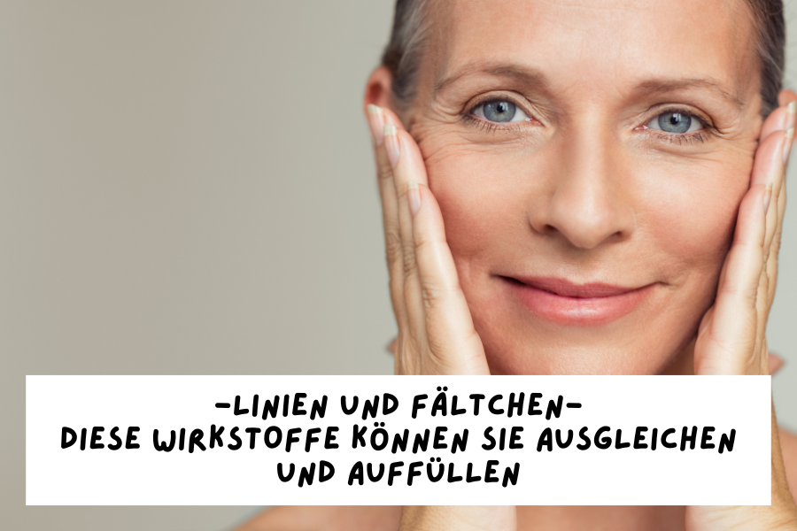 Linien und Fältchen – Diese Wirkstoffe können sie ausgleichen und auffüllen