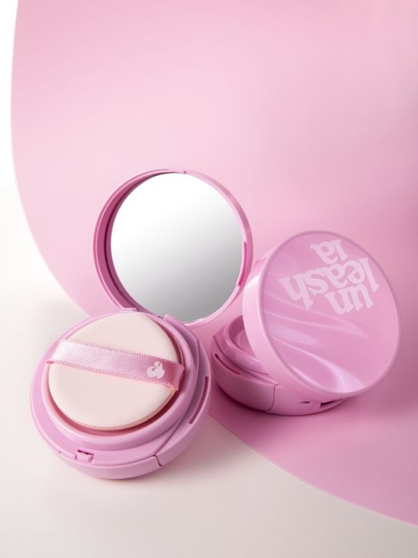 UNLEASHIA Don't Touch Glass Pink Cushion SPF50+