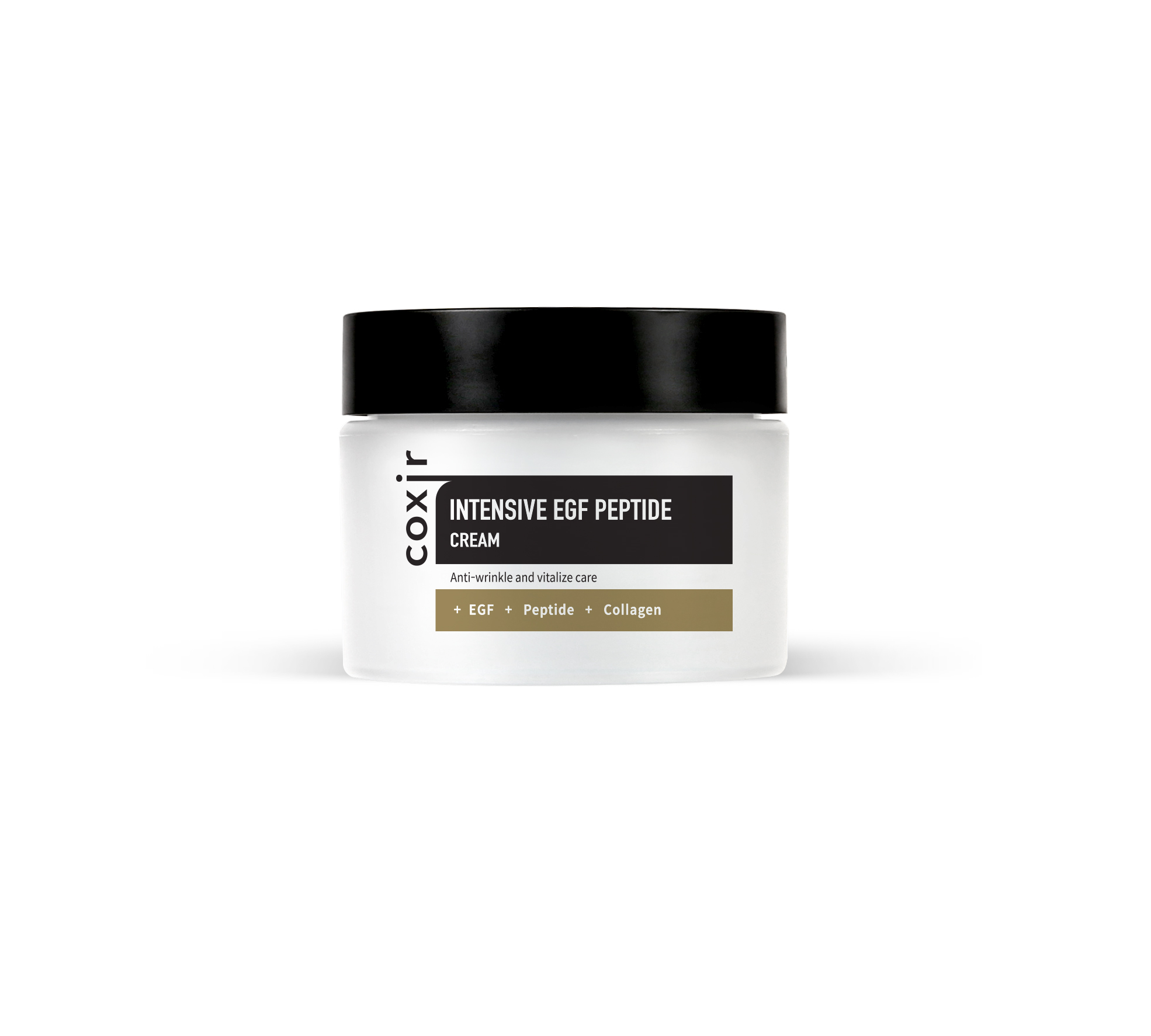 Eine Creme der Marke Coxir mit Peptiden