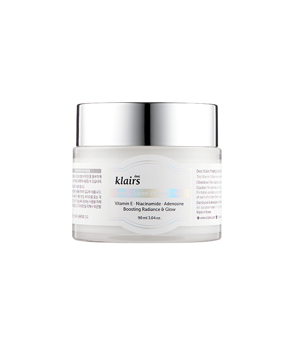 DEAR, KLAIRS Freshly Juiced Vitamin E Mask