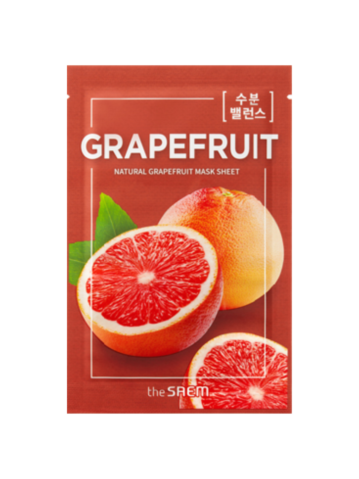 THE SAEM Natural Grapefruit Mask Sheet