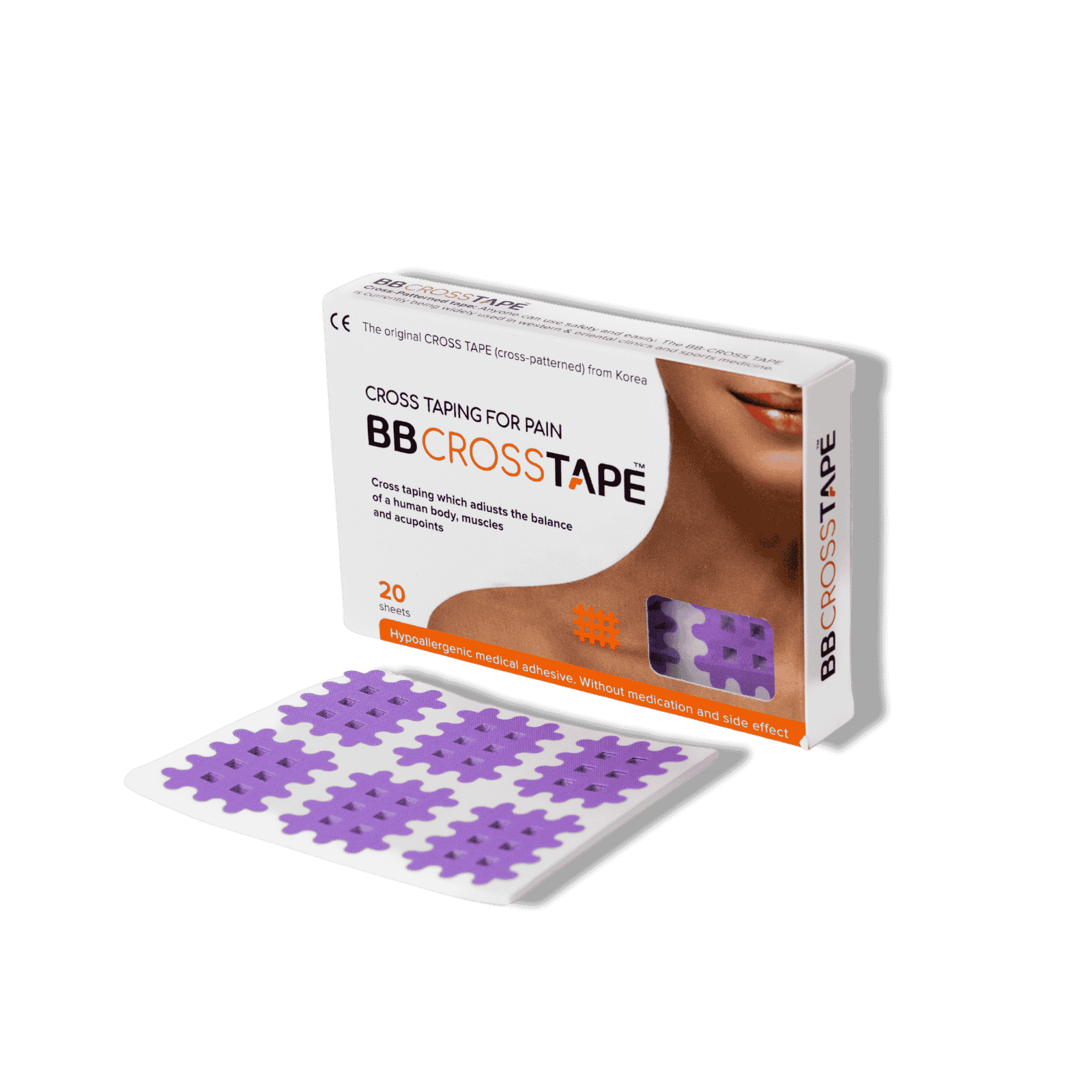 BBTAPE Cross Tape-R Lavender-B